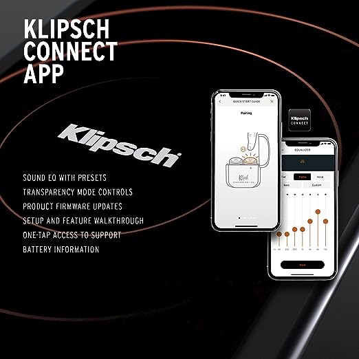 Klipsch T5 Truly Wireless in Ear Headphones with Mic (Black) Klipsch T5 Truly Wireless in Ear Headphones with Mic (Black)